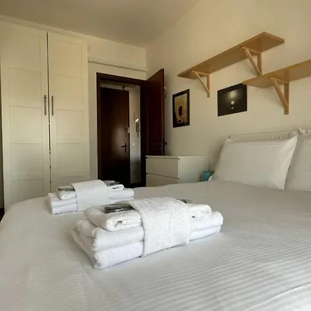 Bright Mini Blue Balcony Apartment