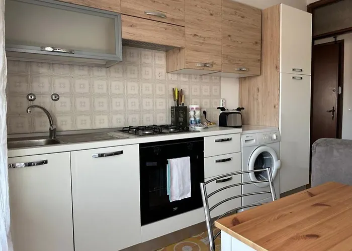 Bright Mini Blue Balcony 公寓